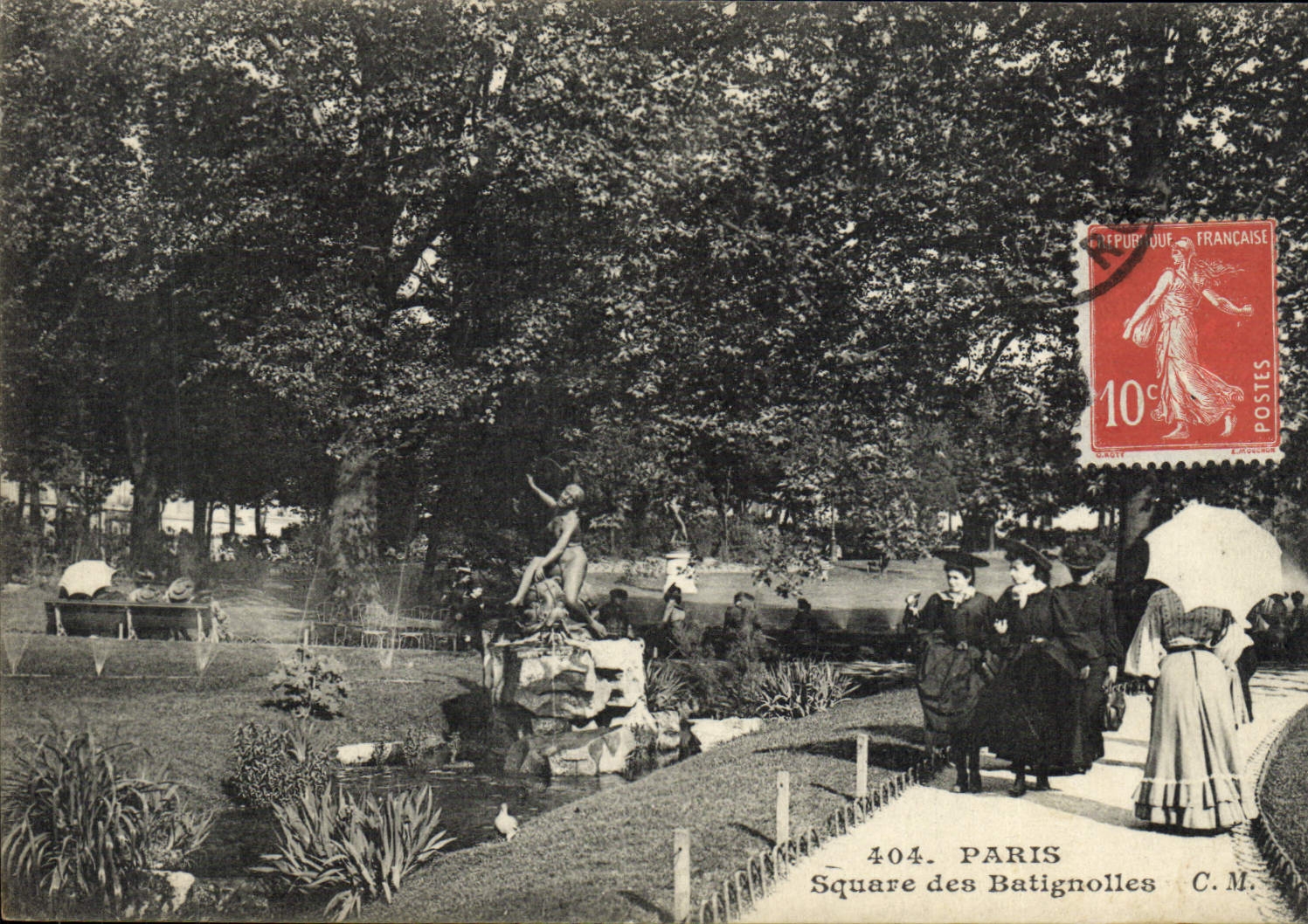 CPA Paris Square Des Batignolles
