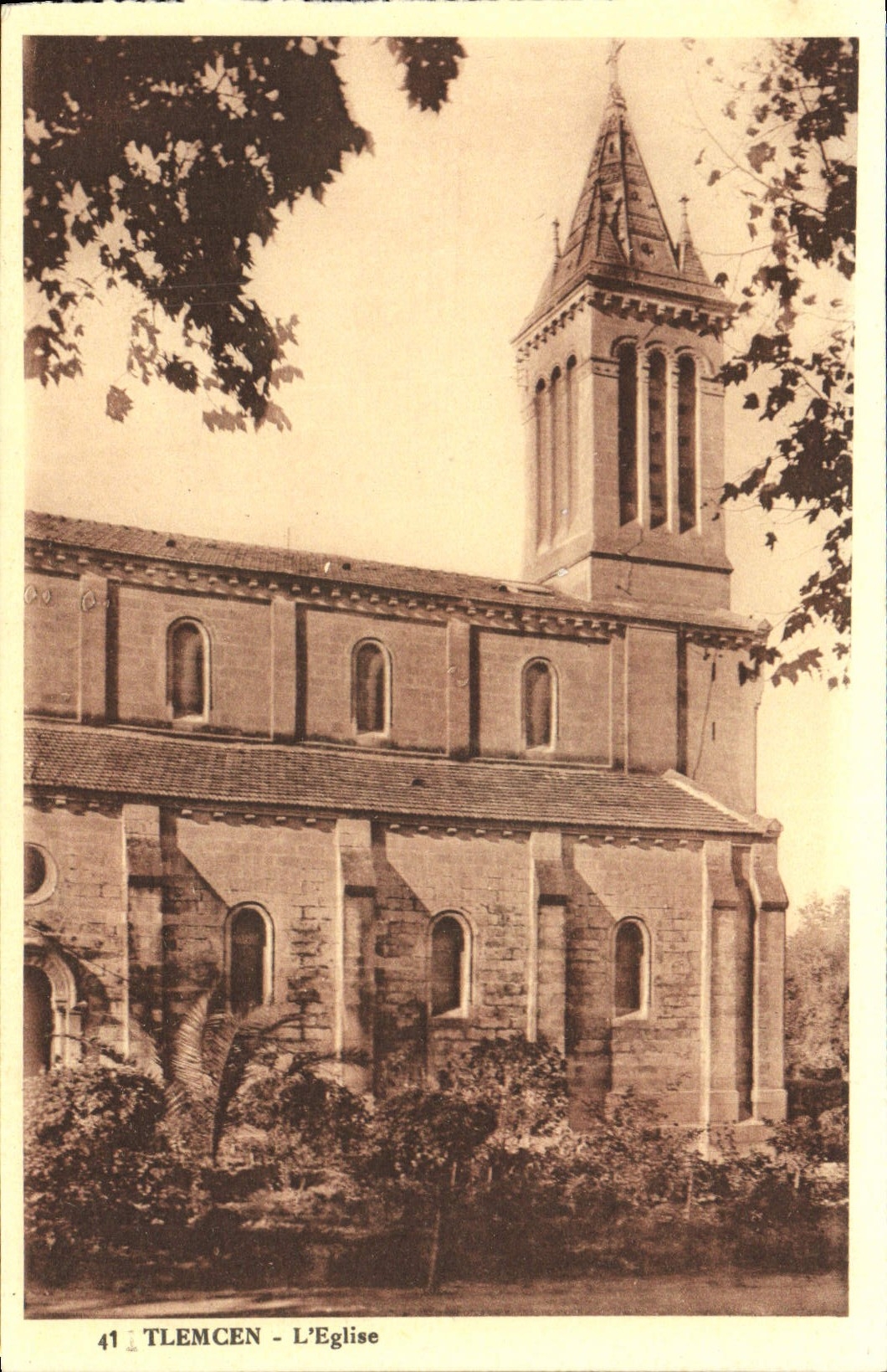 CPA Tlemcen L'Eglise