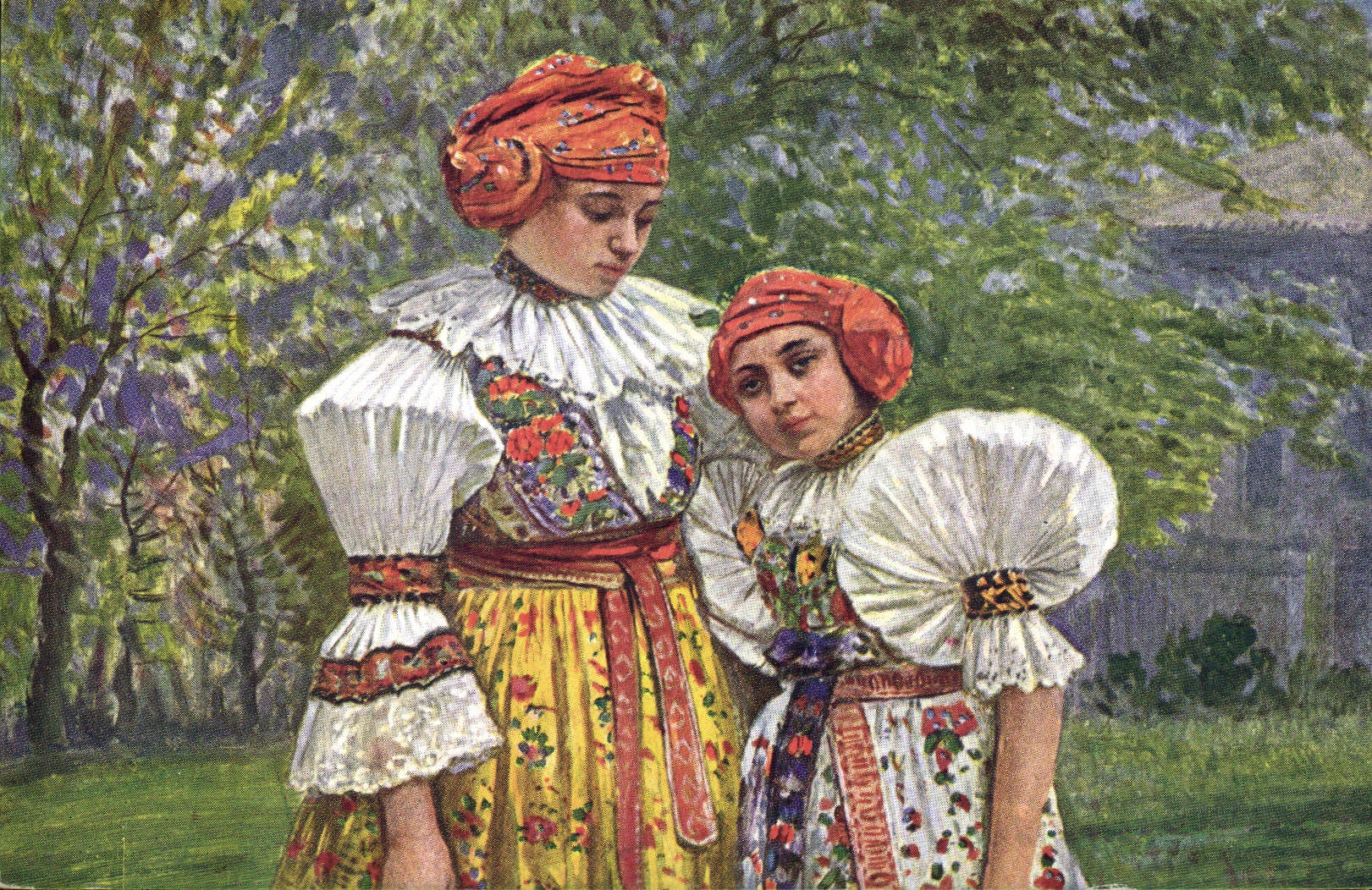 VINTAGE POSTCARD Illustrator J Jachym