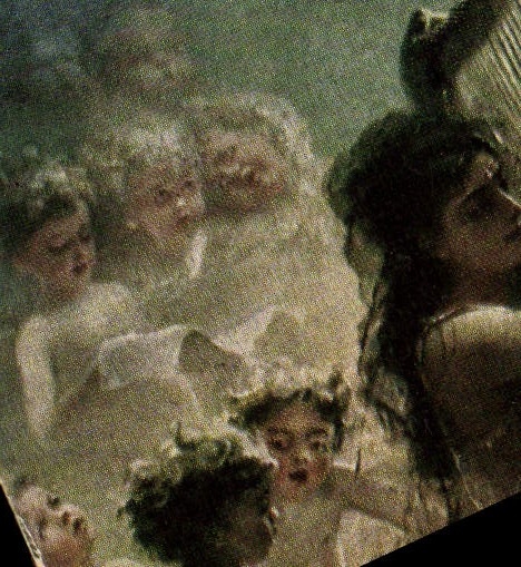 VINTAGE POSTCARD Illustrateur Makowski in the environment of let us tons Femme Grips Children