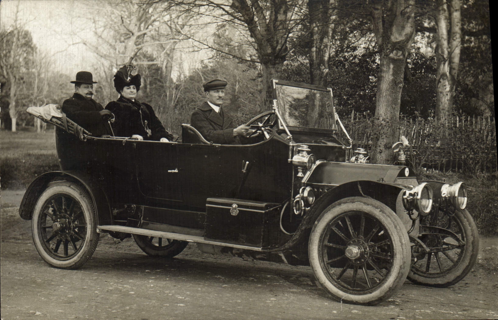 CARTE PHOTO Automobile Taxi