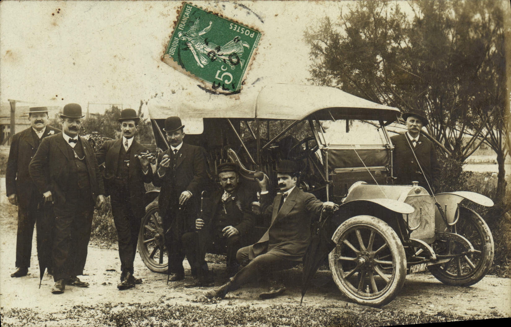 CARTE PHOTO Automobile 