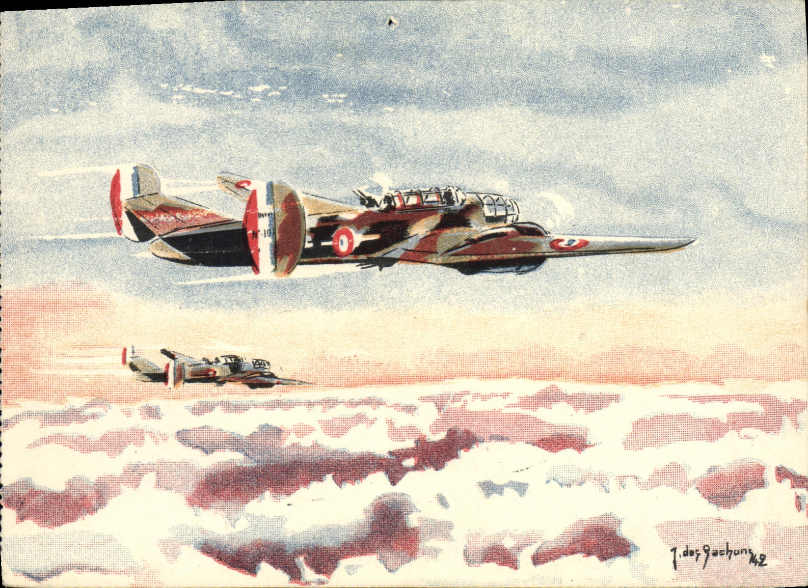 CPM Avion Aviation SNCASO 175 Commandement a la chasse et grande reconnaissance