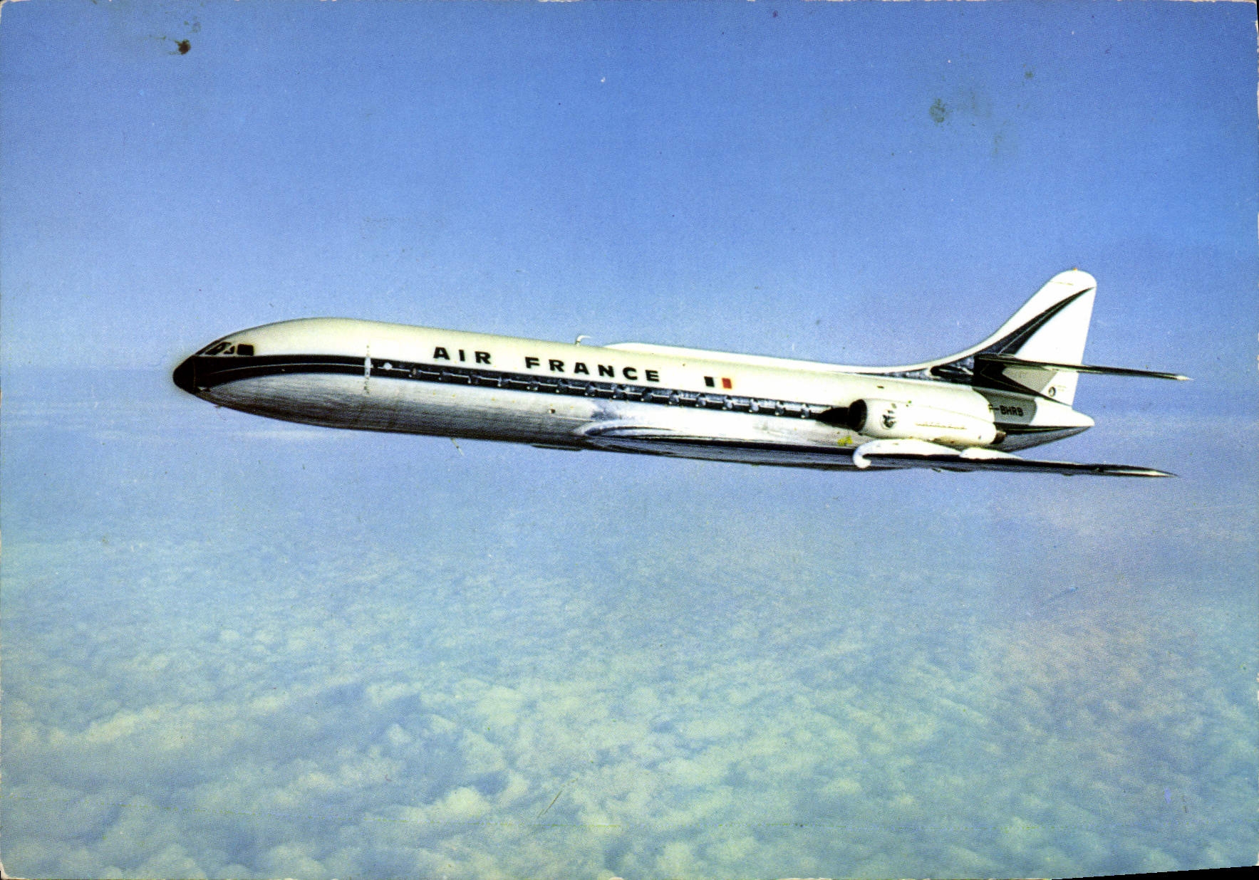 CPM Avion Aviation Caravelle d'Air France