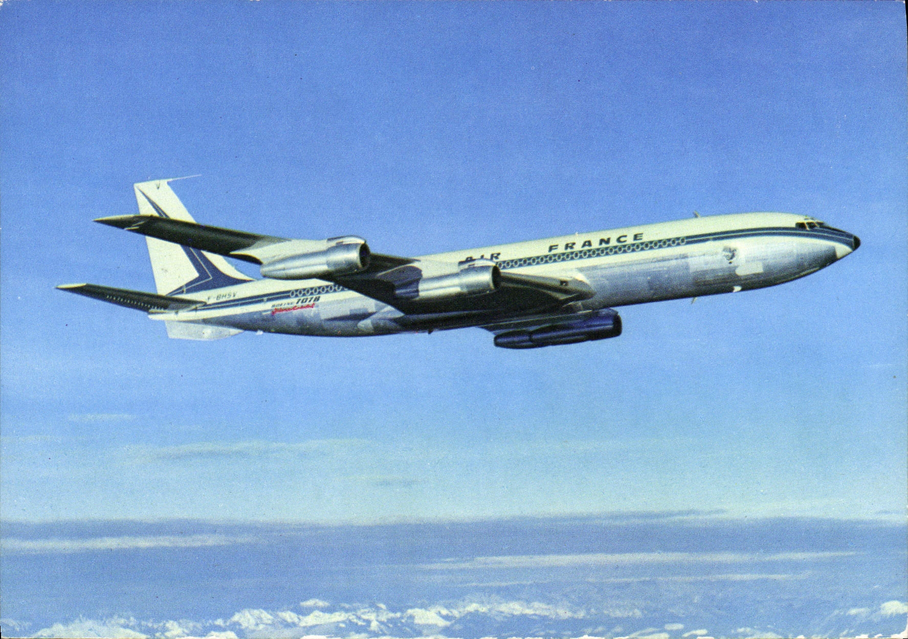 CPM Avion Aviation Boeing 707B Intercontinental Air France