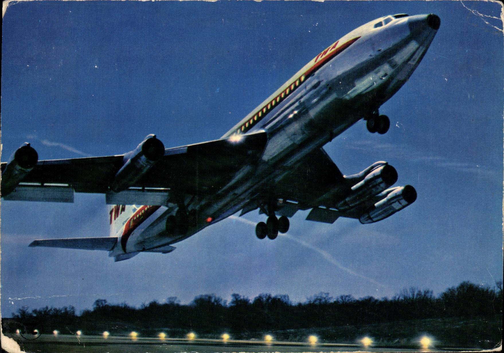 CPM Avion Aviation Boeing 707B Intercontinental de la TWA