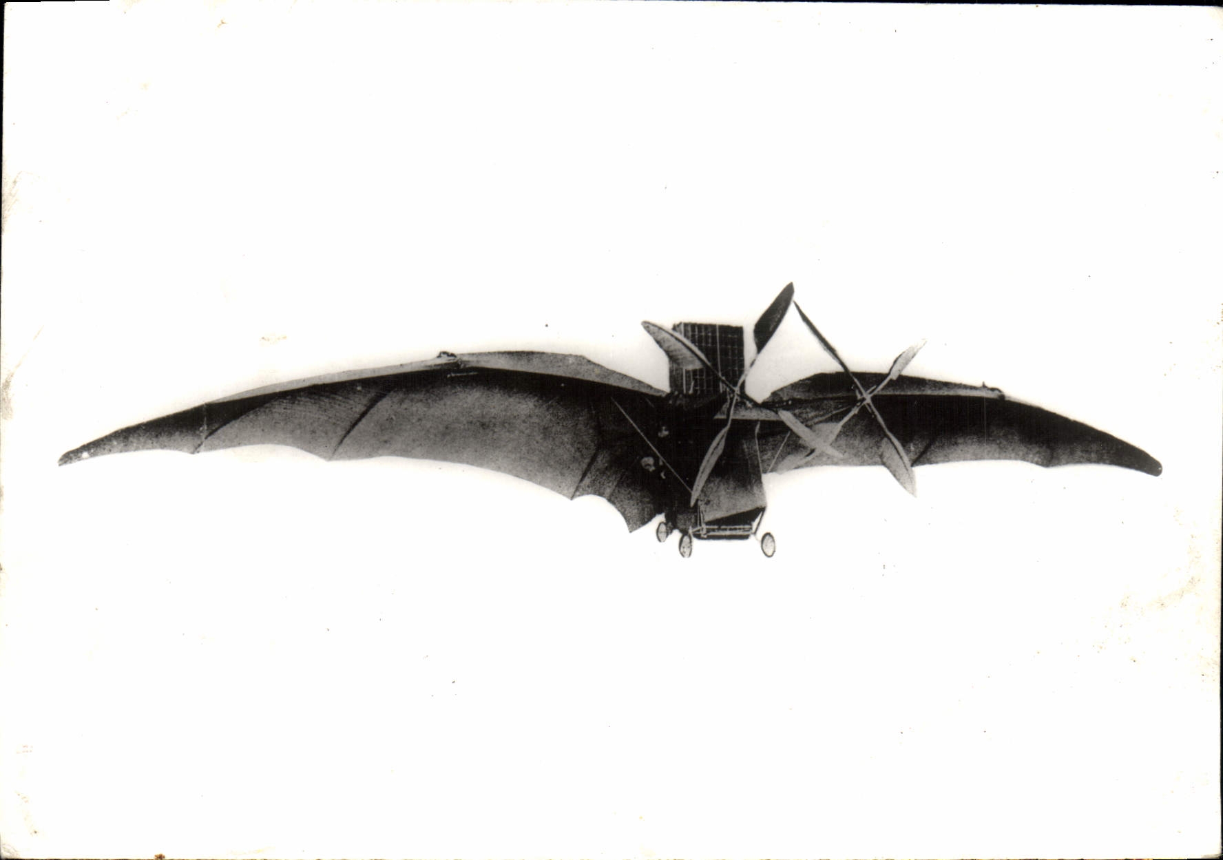 MODERN CARD Plane Aviation Ader Plane