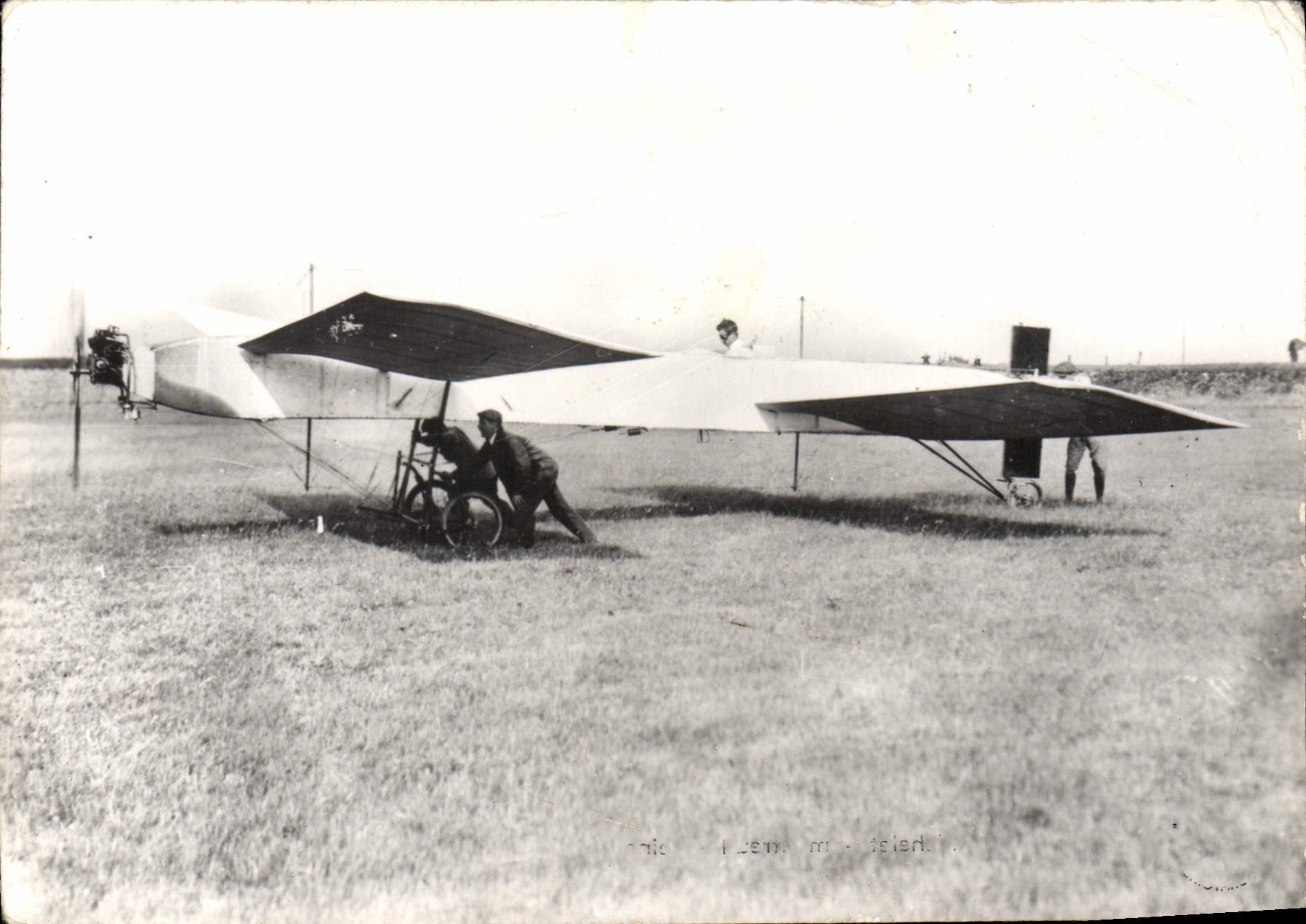 CPM Avion Aviation 1908 Le monoplan Astra