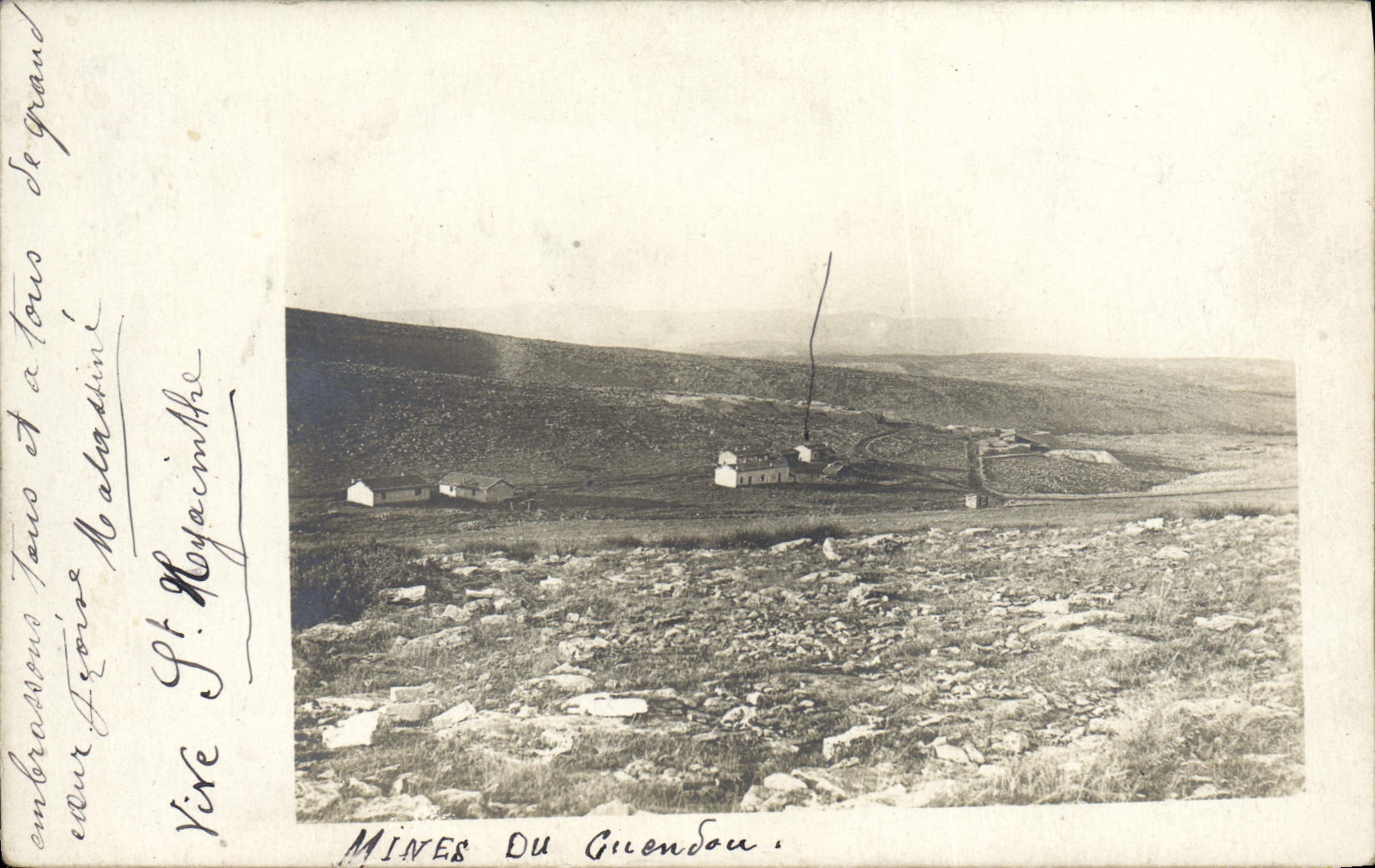 CARTE PHOTO Mines du Guendou