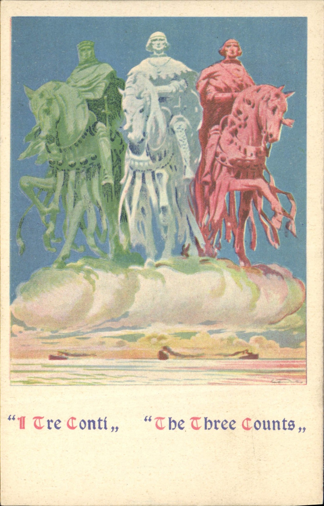 Ilustrador de la POSTAL de la VENDIMIA las tres cuentas