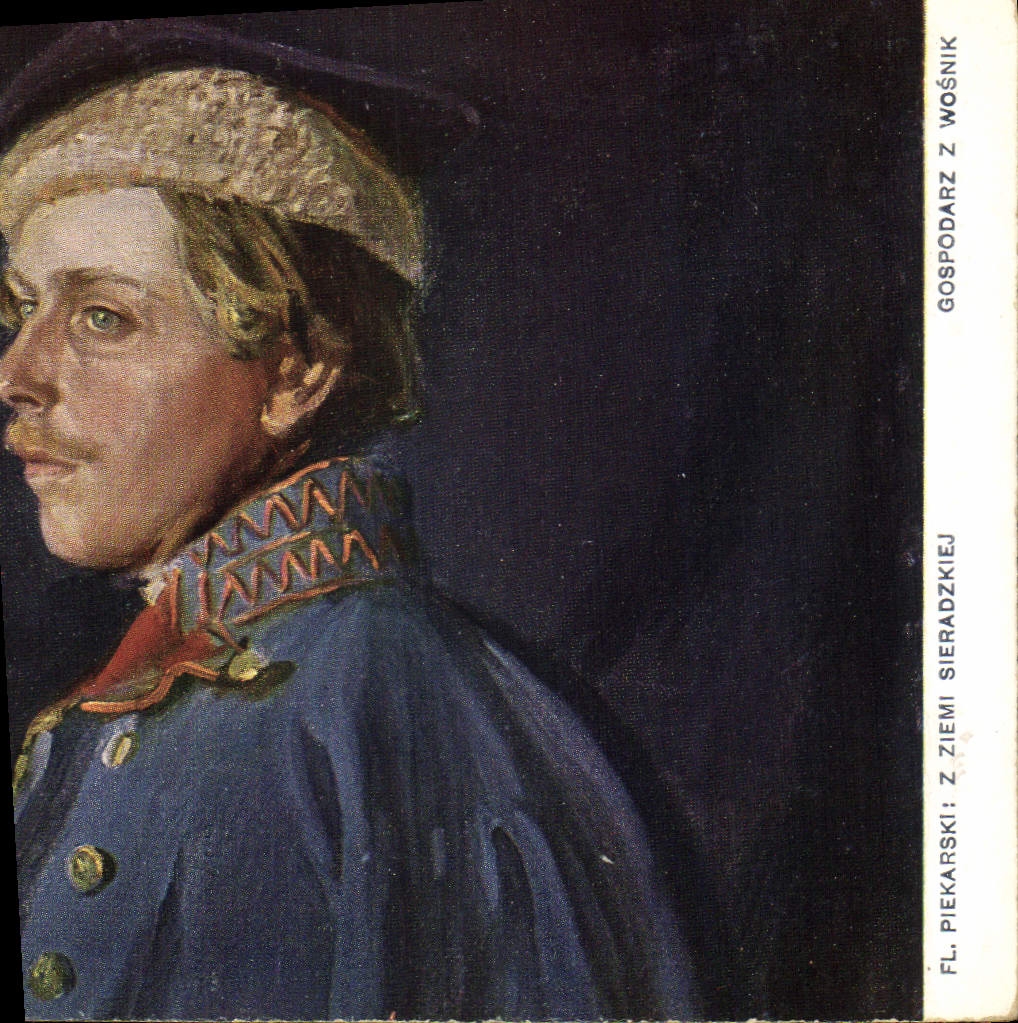 VINTAGE POSTCARD Illustrator Piekarski Z Ziema Sieradkiez