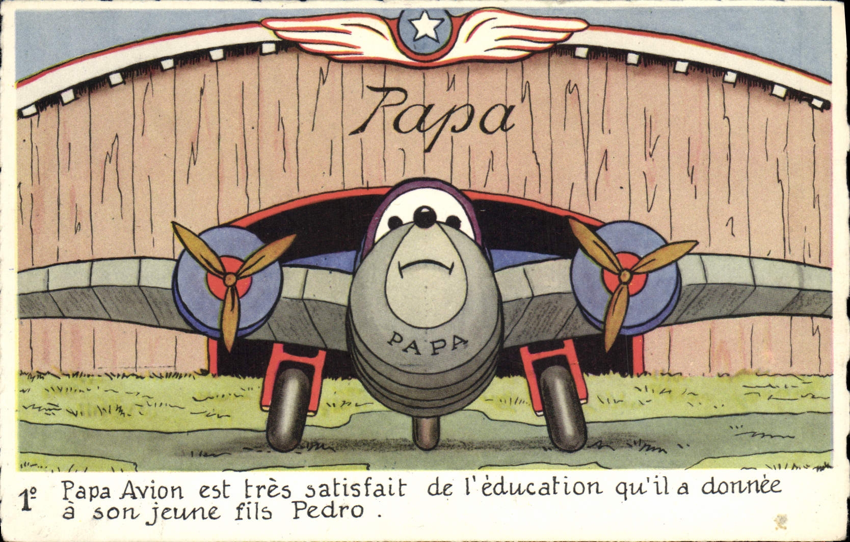 CPA Avion Aviation Papa