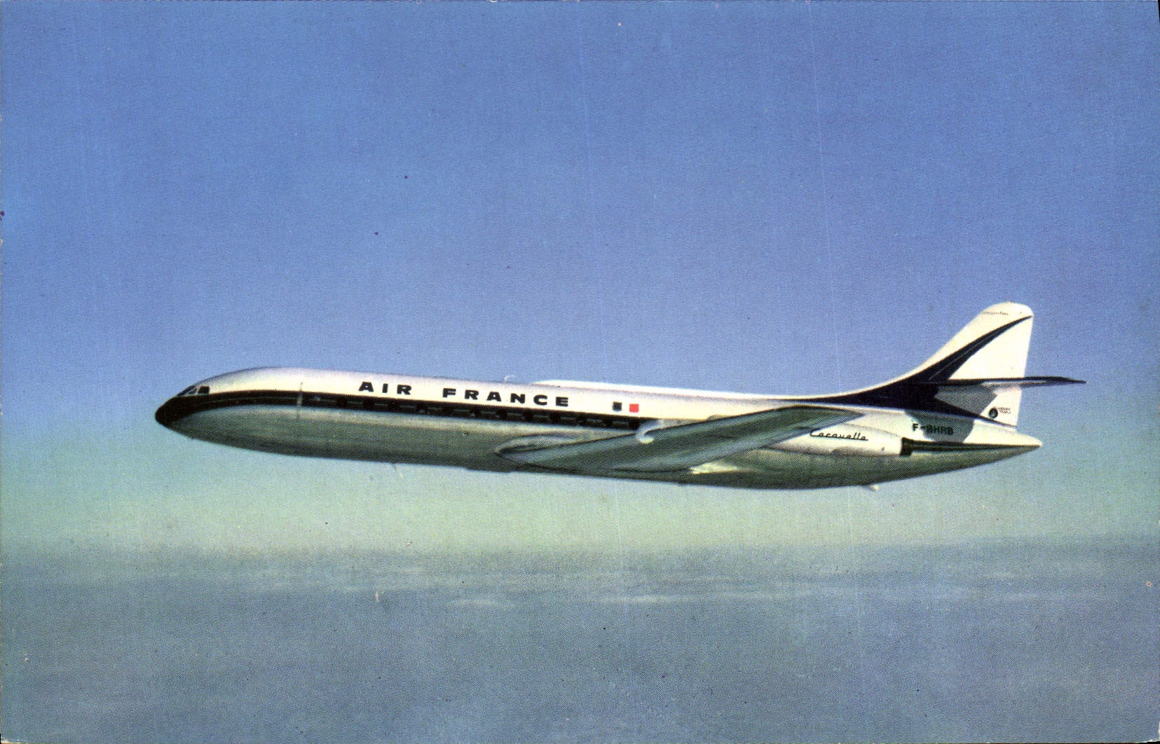 CPA Avion Aviation Air France Caravelle