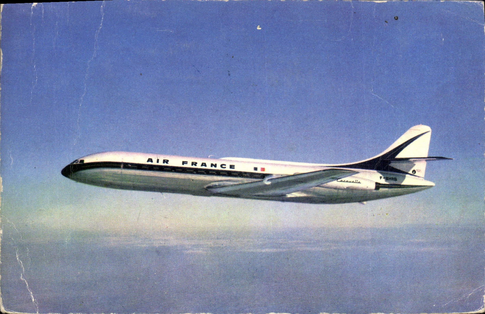 CPA Avion Aviation Caravelle Air France 