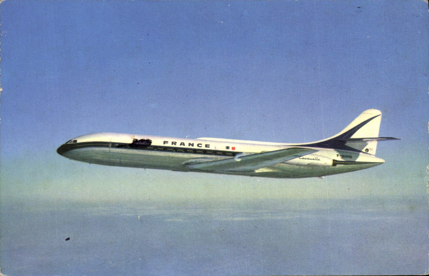 CPA Avion Aviation Air France Caravelle