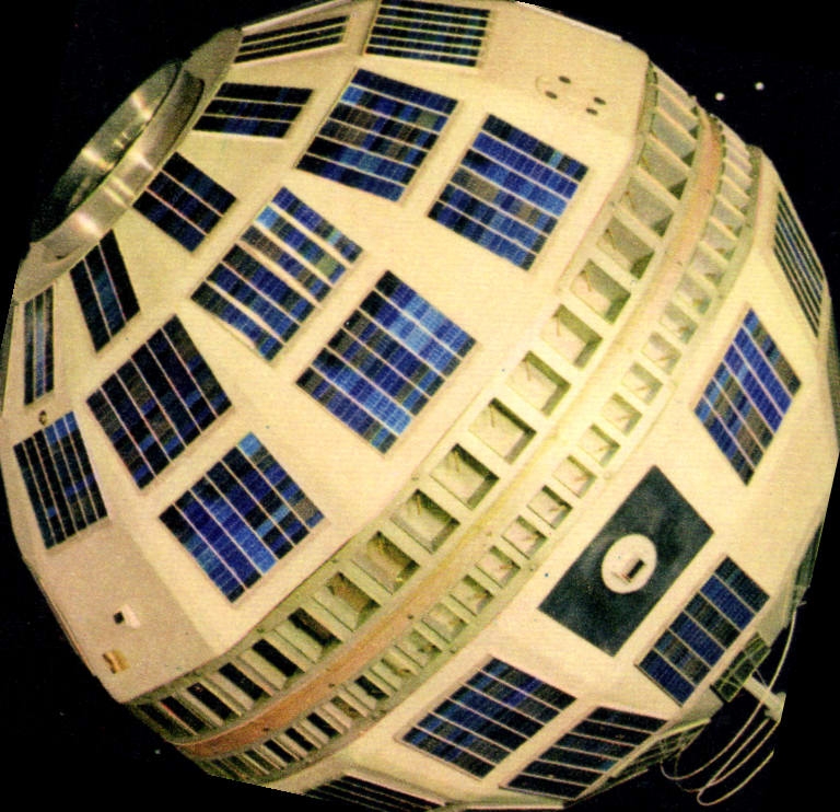 CPA Aviation Espace Premier satellite de communication TELSTAR