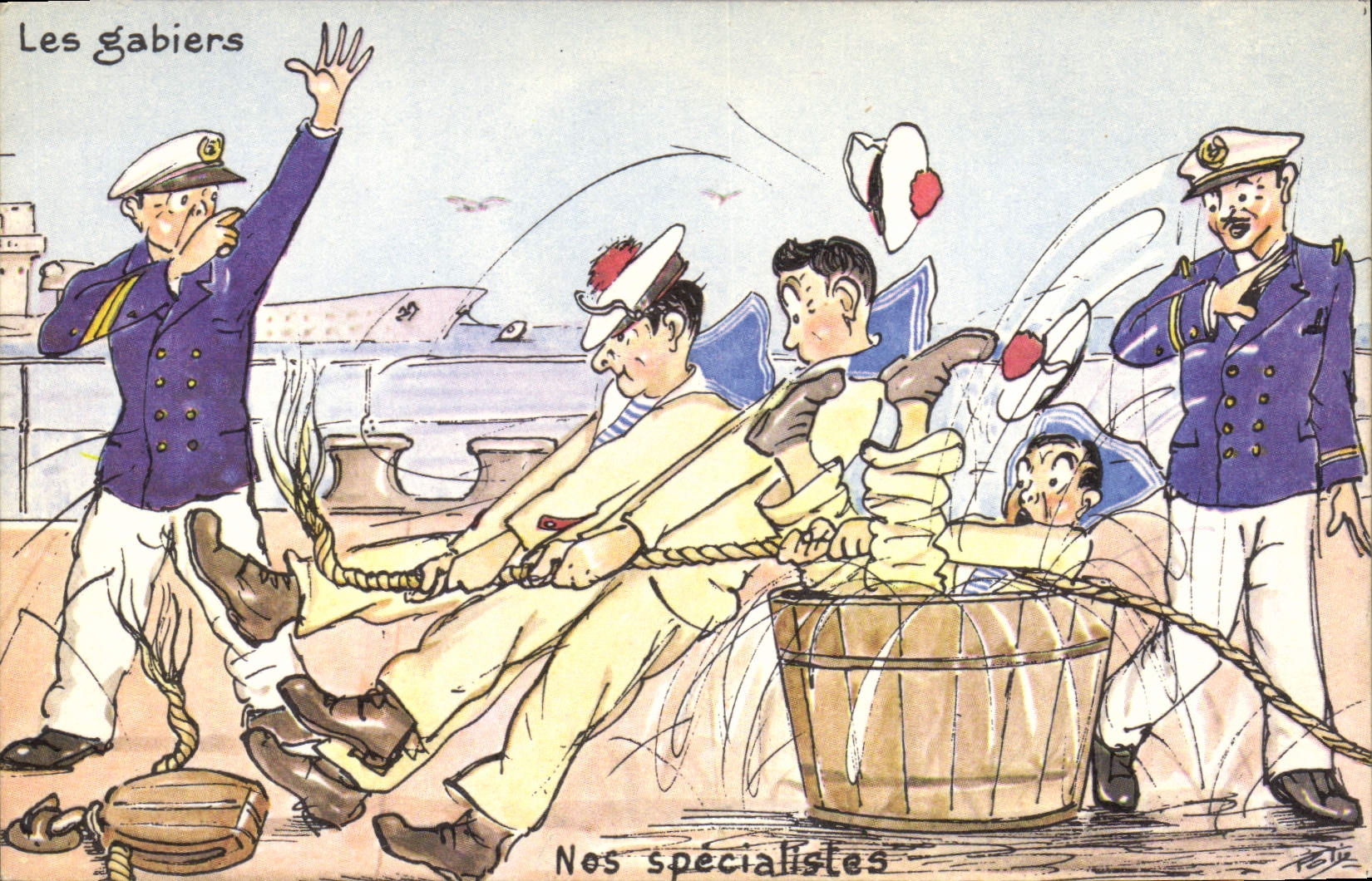 CPA Marins Les gabiers Nos specialistes