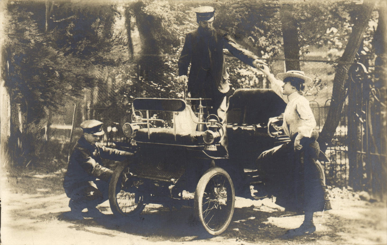 CARTE PHOTO Automobile 