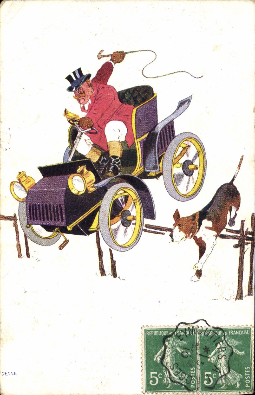 CPA Automobile Chien 