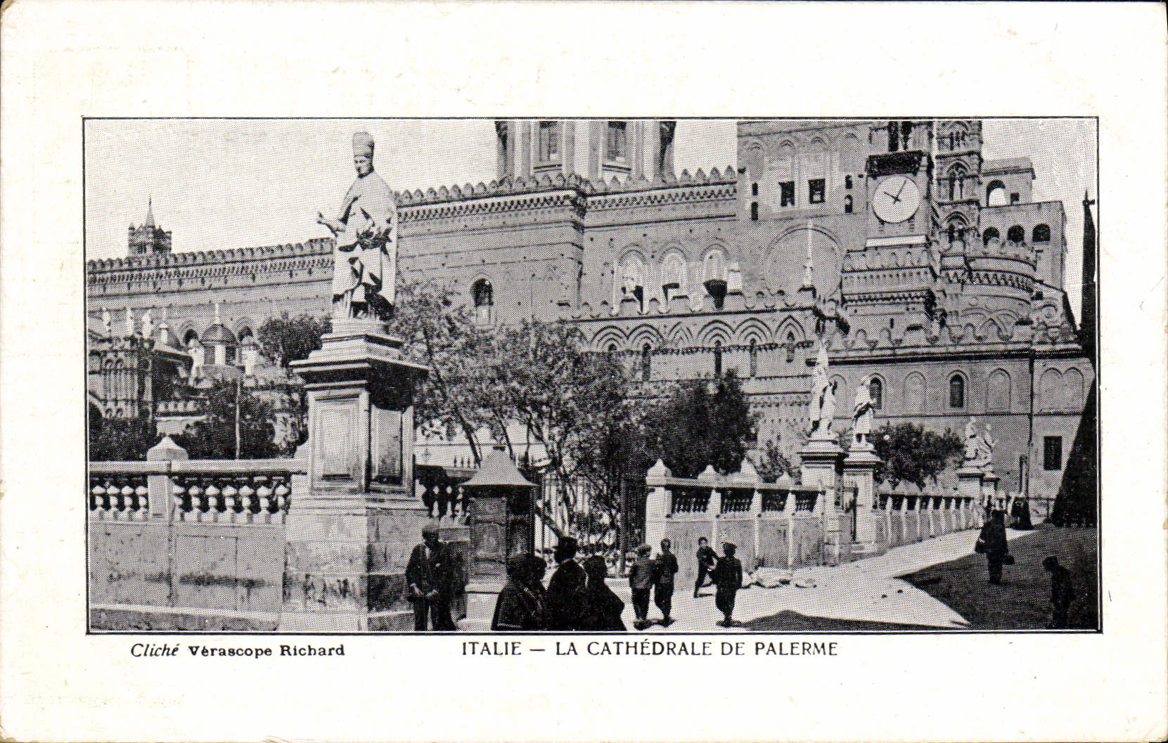 CPA Italie La Cathedrale De Palerme