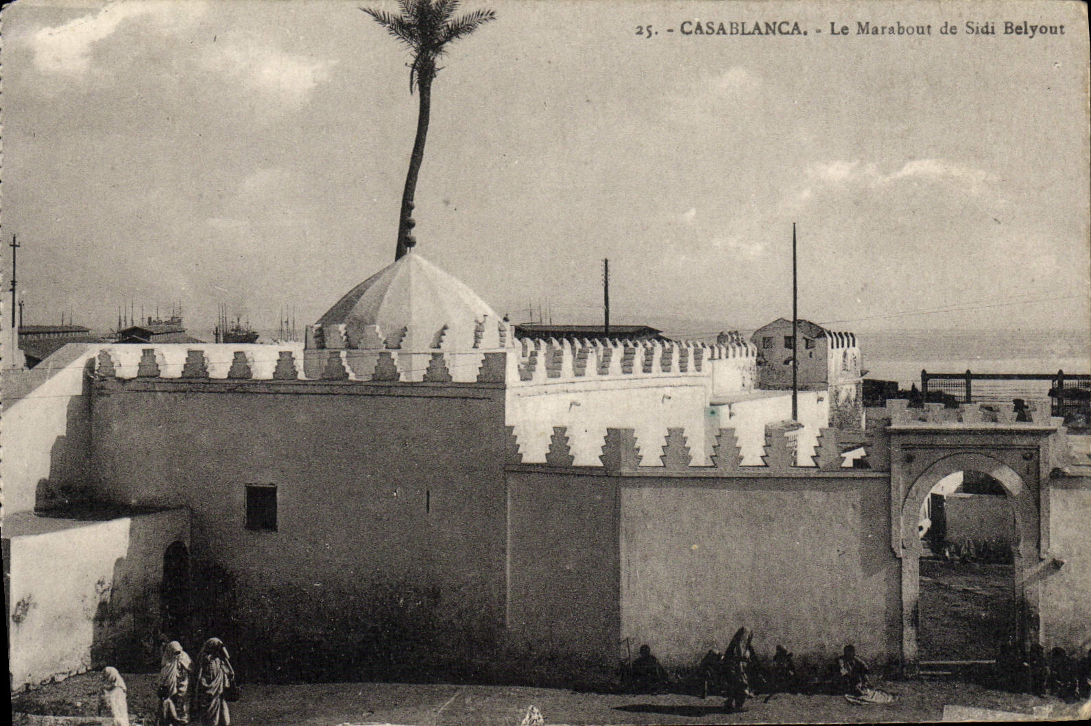 CPA Casablanca Le Marabout de Sidu Belyout