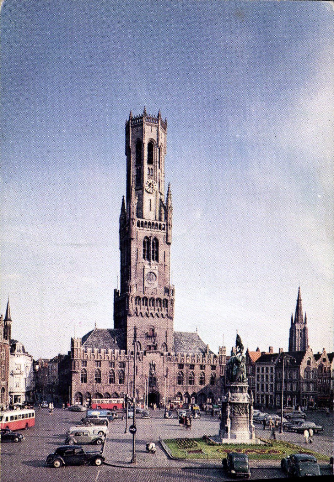 MODERN CARD Bruges the belfry