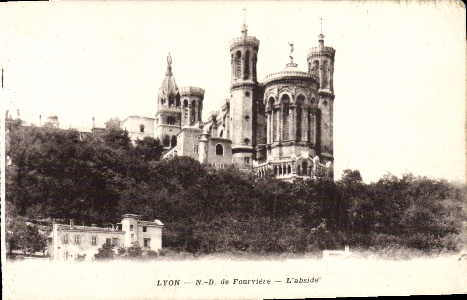 CPA Lyon Notre Dame de Fourviere L'abside