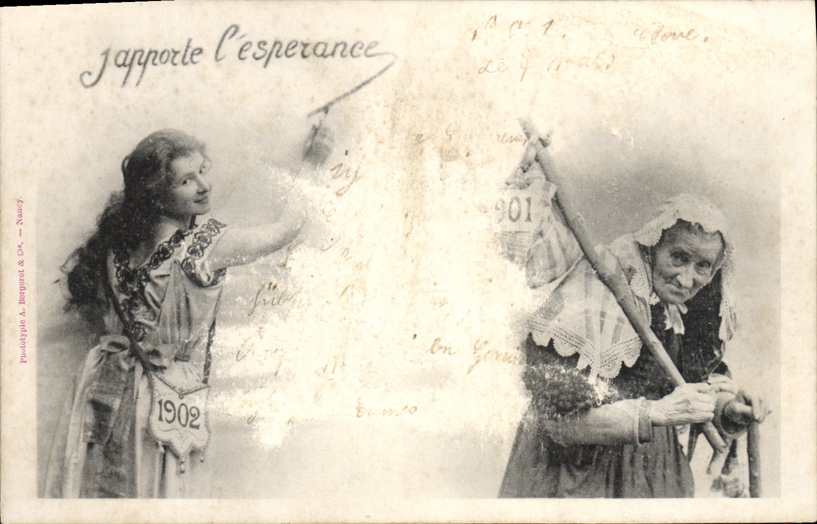 CPA J'apporte l'esperance 