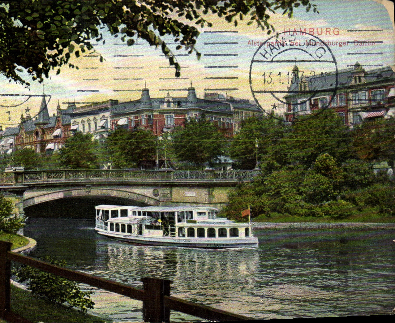 CPA Hamburg Bateau