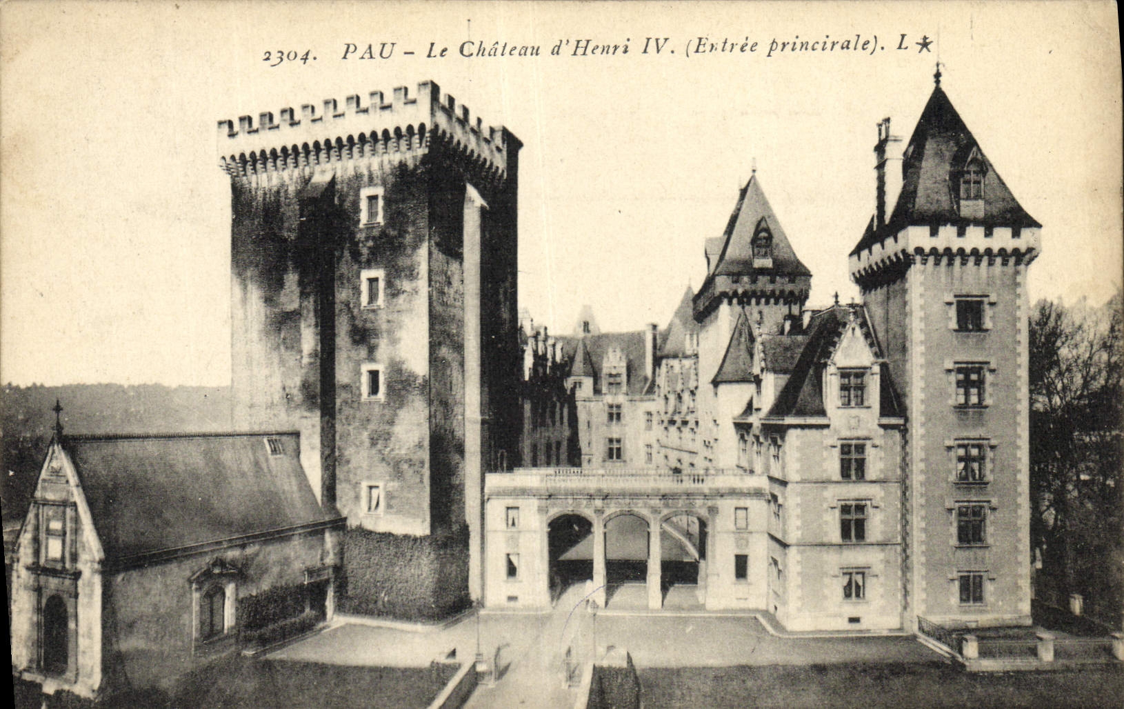 CPA Pau Le Chateau d'Henri IV