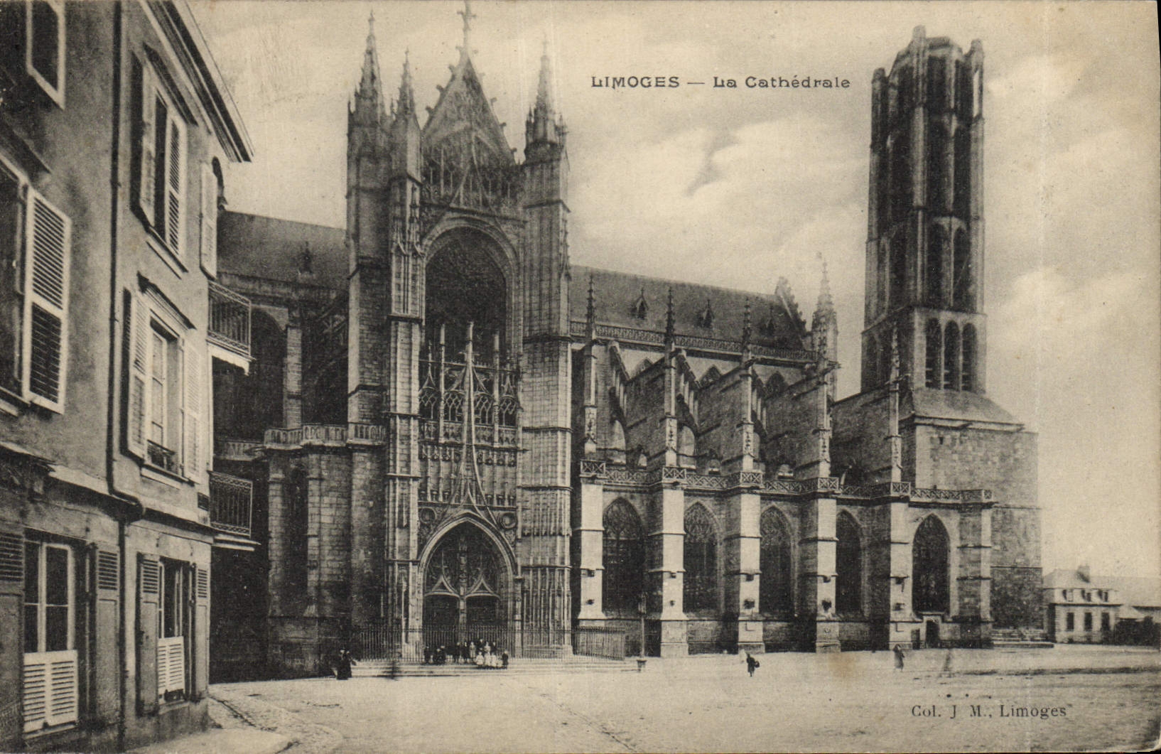 CPA Limoges La Cathedrale
