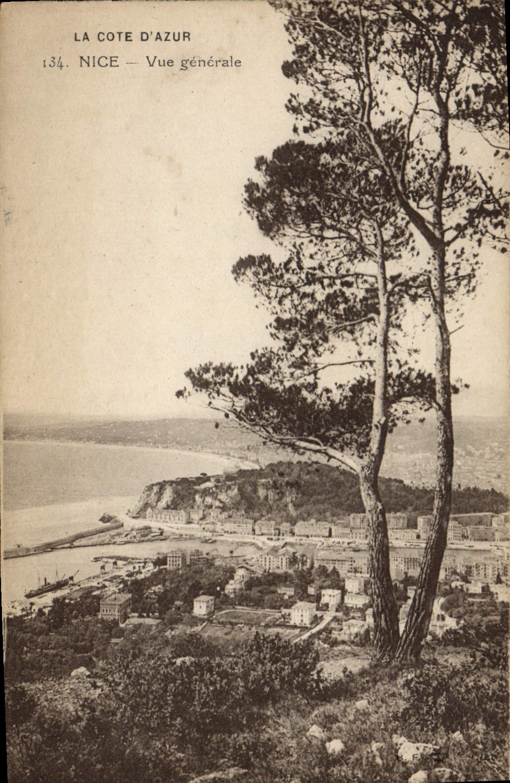 CPA Nice Vue Generale