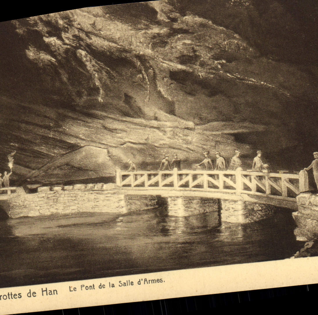 VINTAGE POSTCARD Han the Bridge Of the Room Of Weapons
