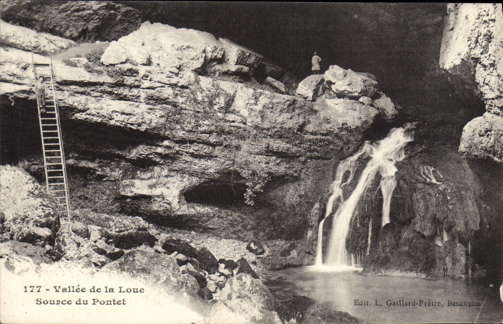 CPA Vallee De La Loue Source du Pontet