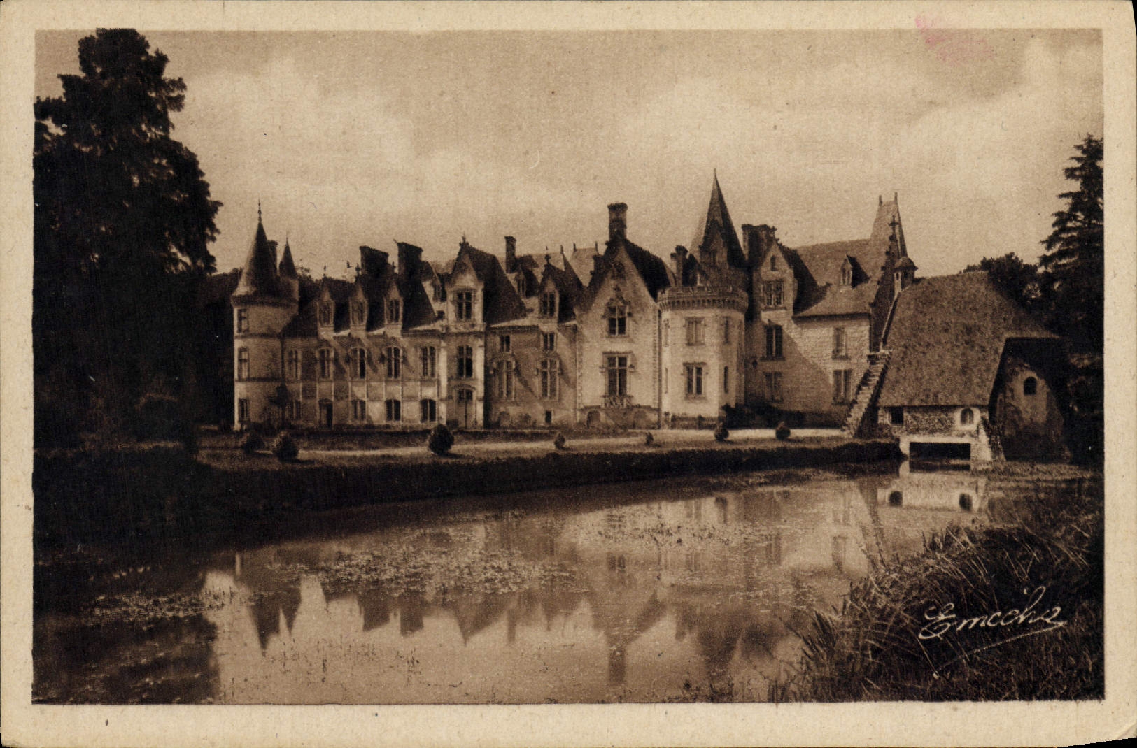 CPA Cuon Chateau De La Graffiniere