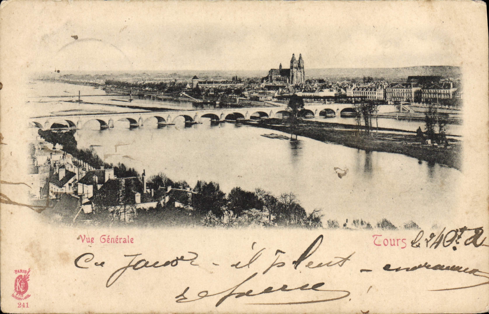 VINTAGE POSTCARD View Tours