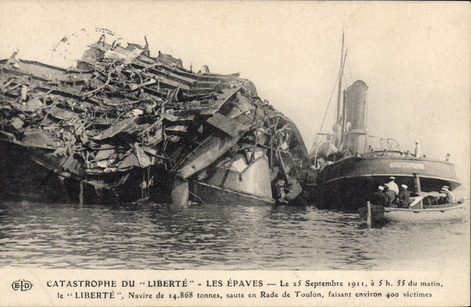 Catastrophe of Freedom wrecks