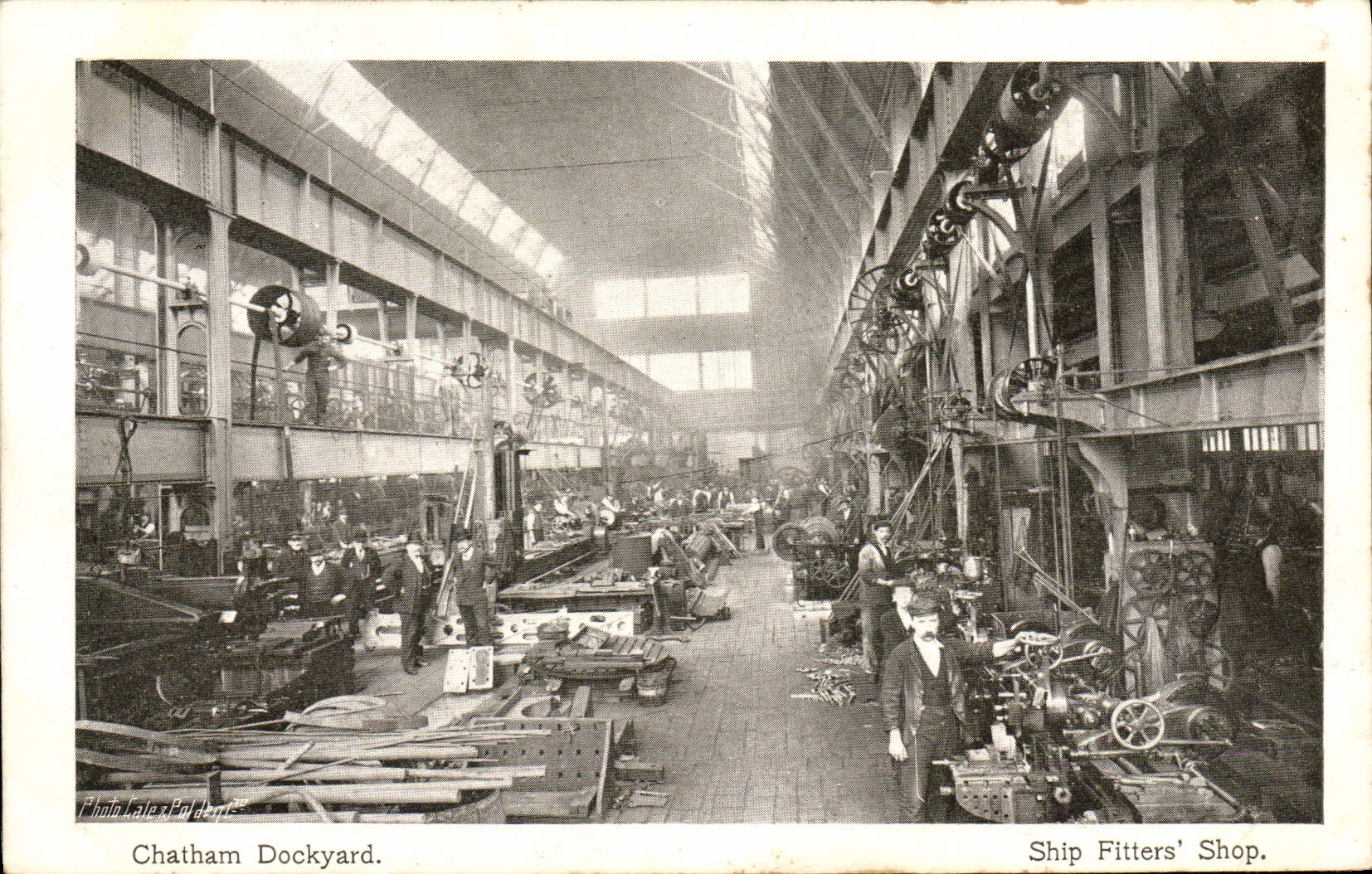 CPA Bateau Chatham Dockyard Ship Fitters' shop