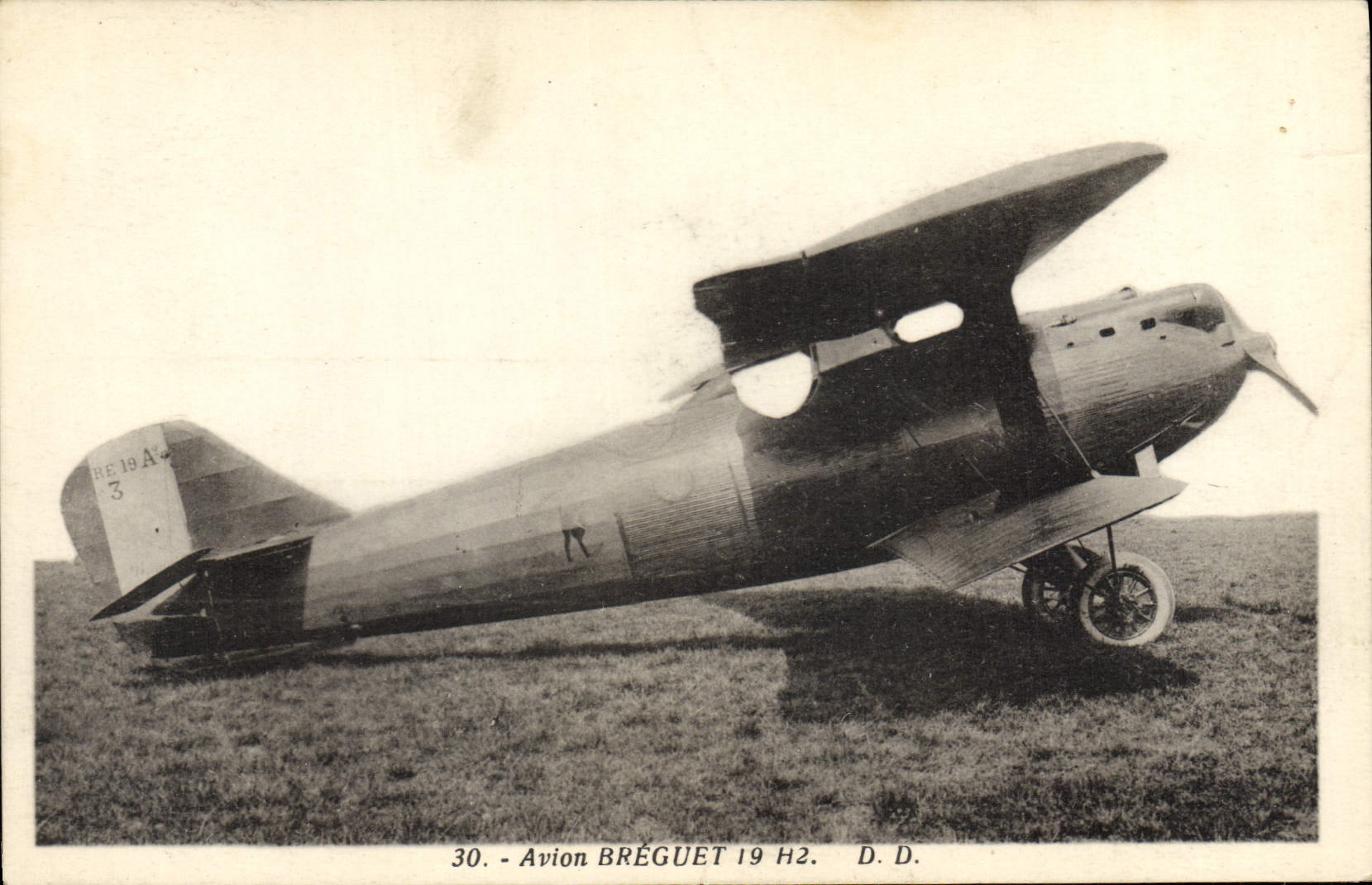 CPA Avion Aviation Avion Breguet 19 H2