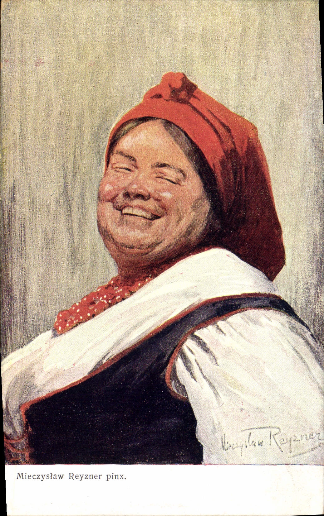 CPA Illustrateur Mieczyslaw Reyzner Folklore