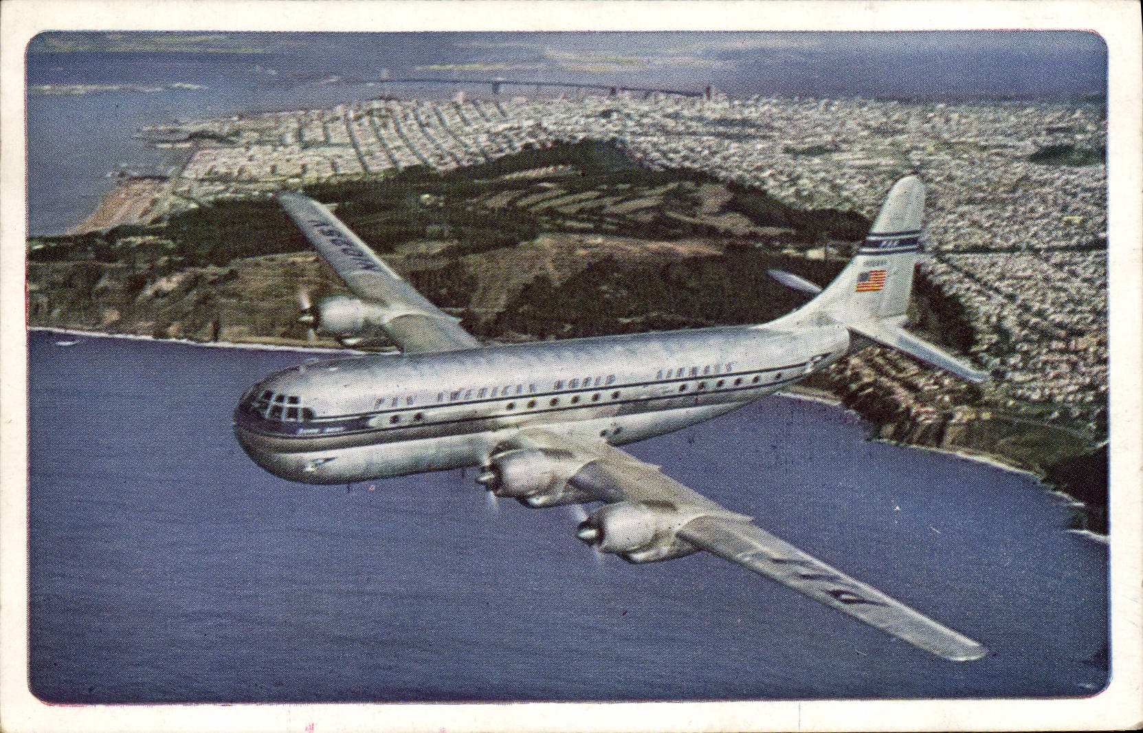 MODERN CARD Avion Aviation Doubles decked Clipper
