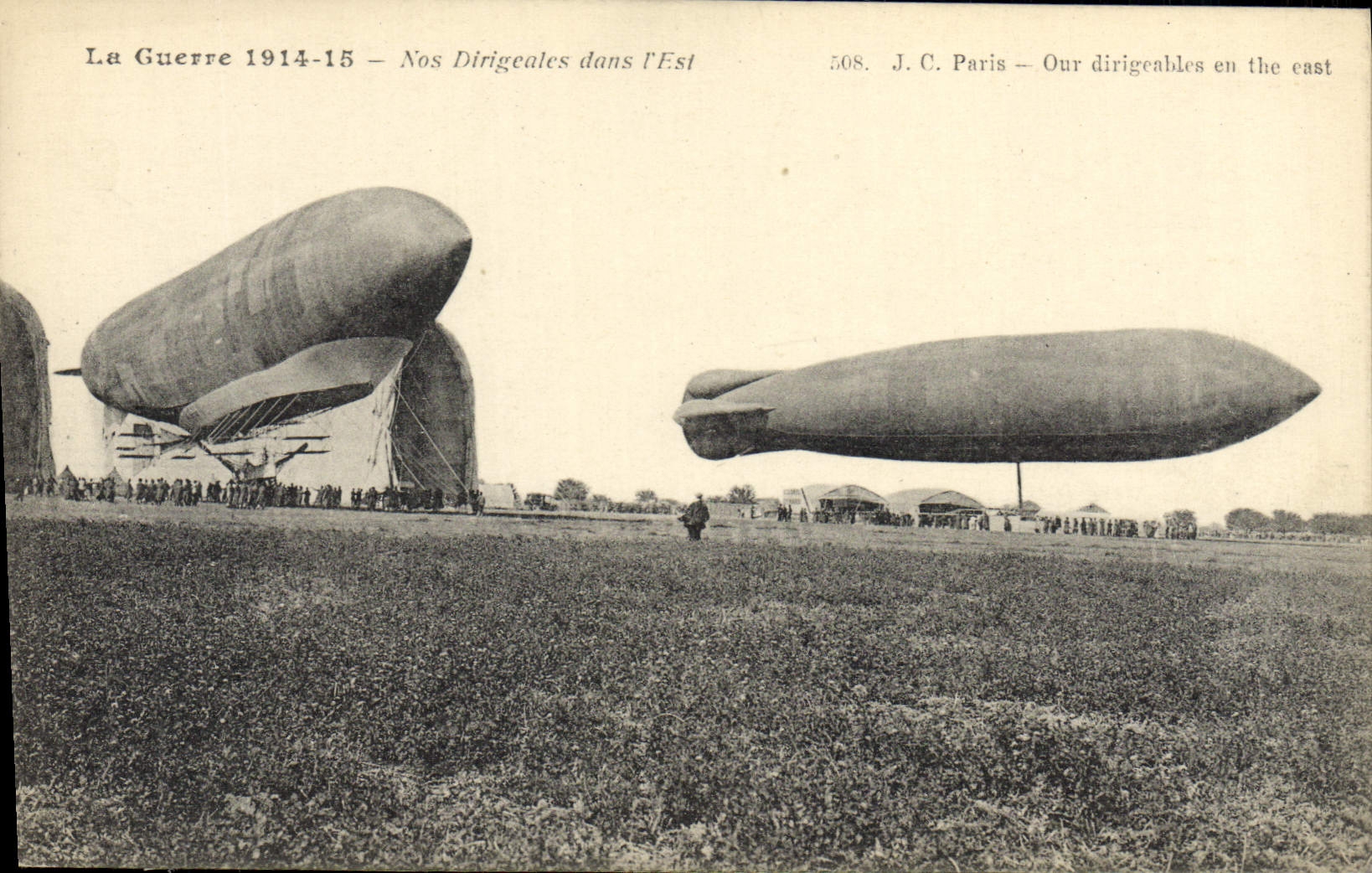 CPA Avion Aviation Dirigeable Zeppelin 