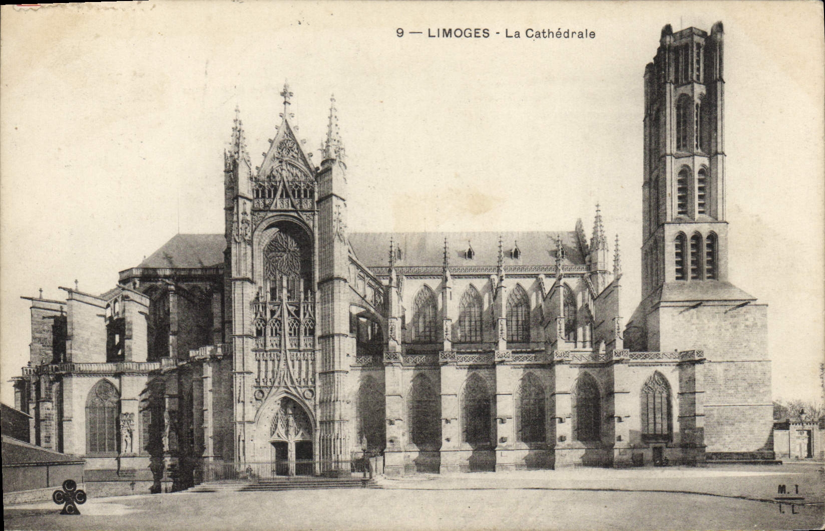 CPA Limoges La Cathedrale