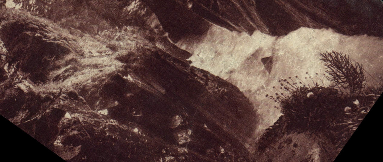 CPA Cauterets Le Pont d'Espagne