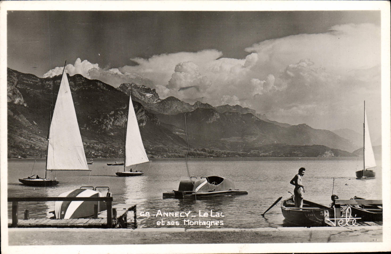 CPM Annecy Le Lac et ses Montagnes Pedalo