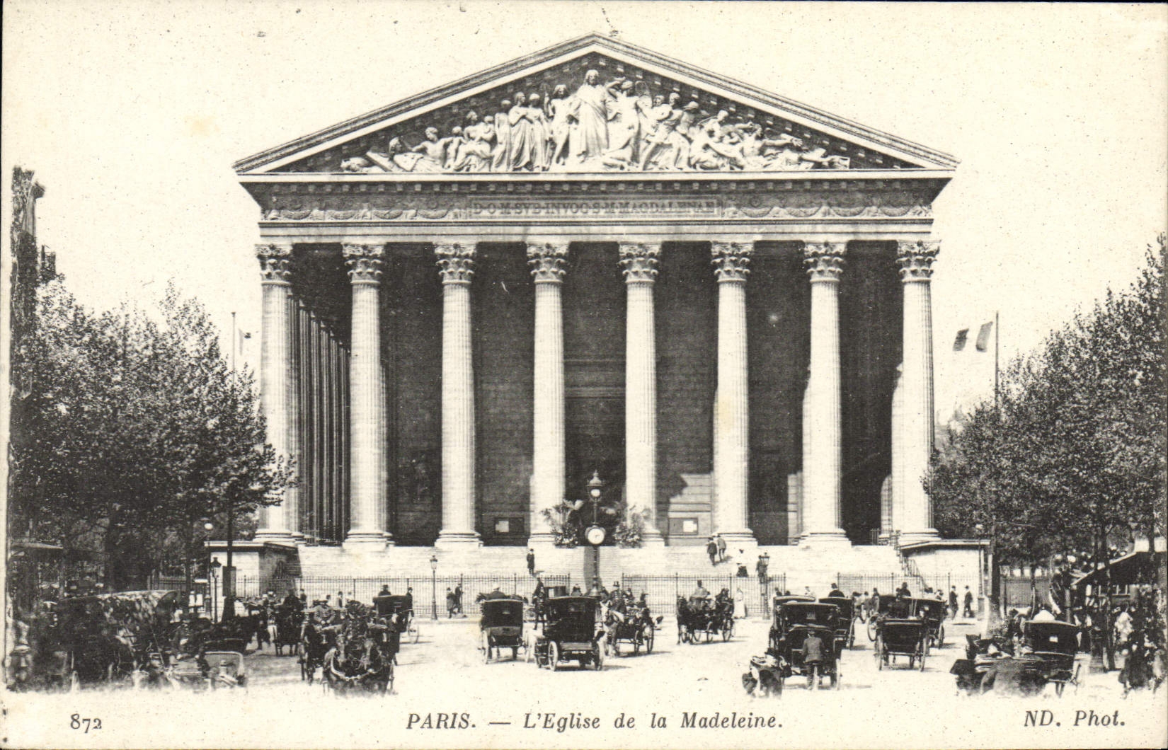 CPA Paris L'Eglise de la Madeleine