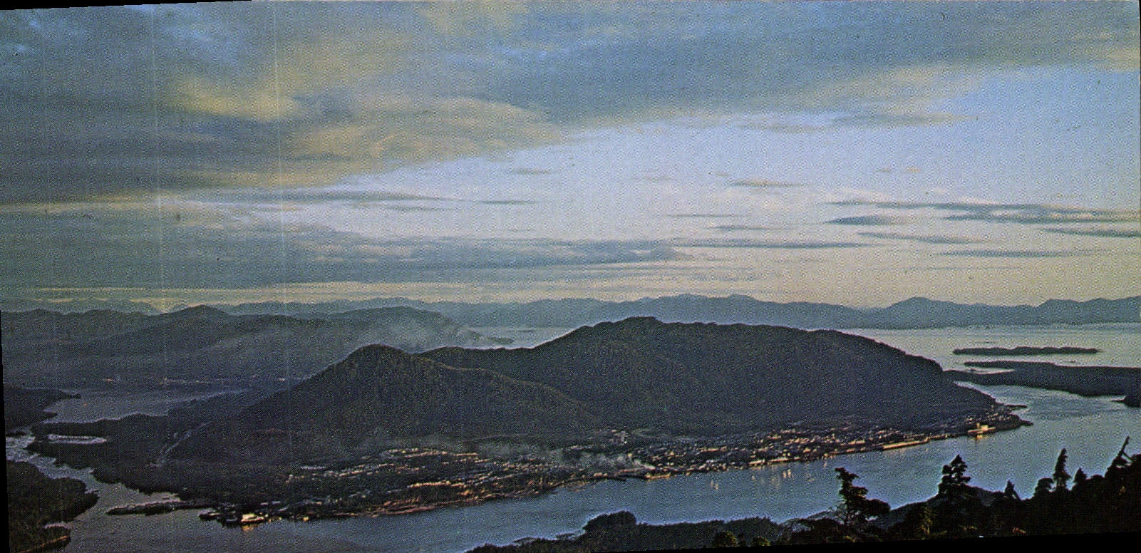 MODERN CARD Kaien Island With Prince Rupert