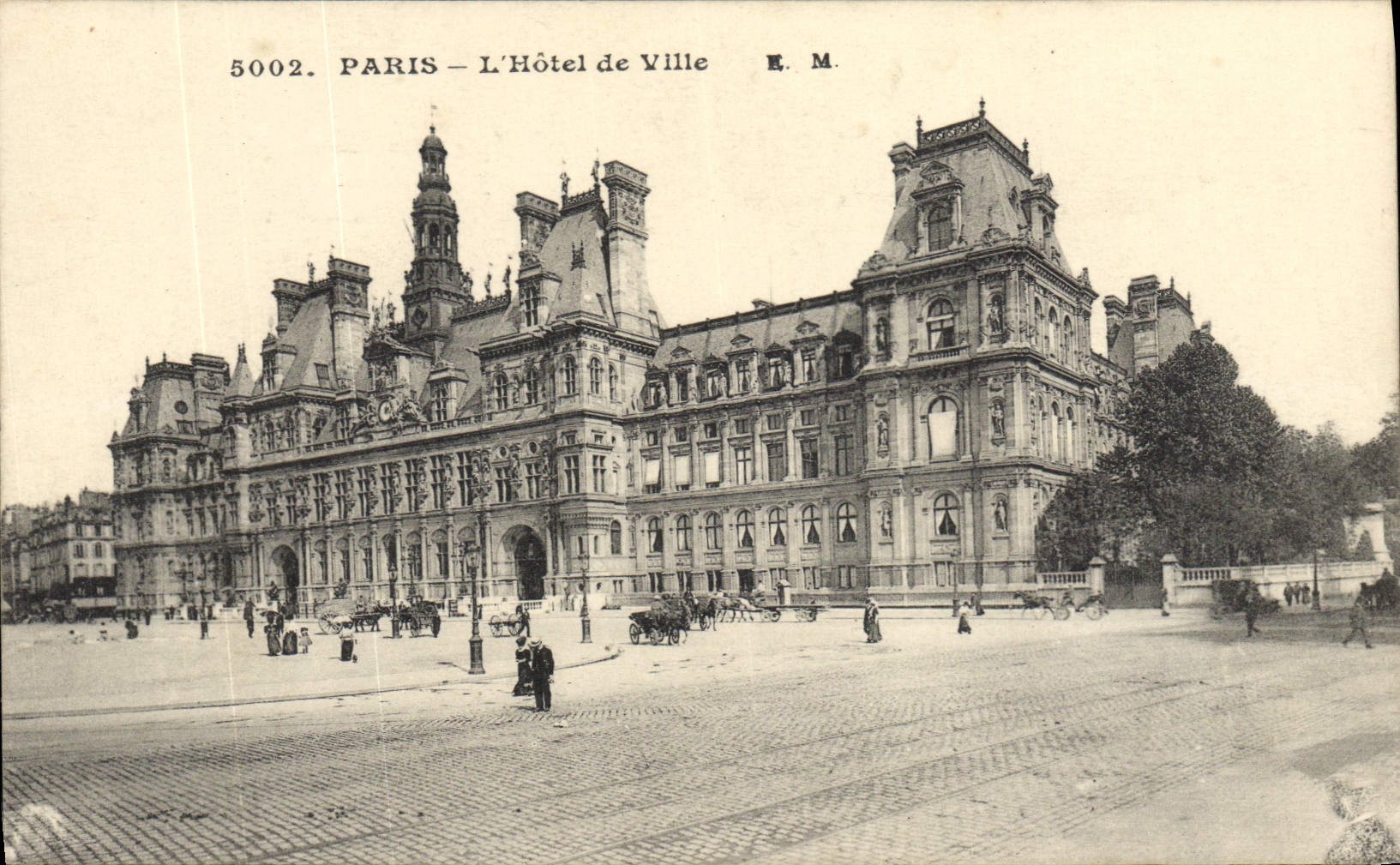 CPA Paris L'Hotel De Ville