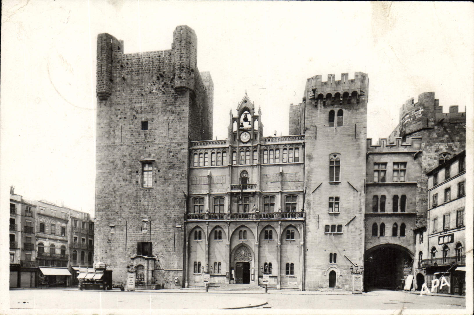 CPA Narbonne L'Hotel De Ville