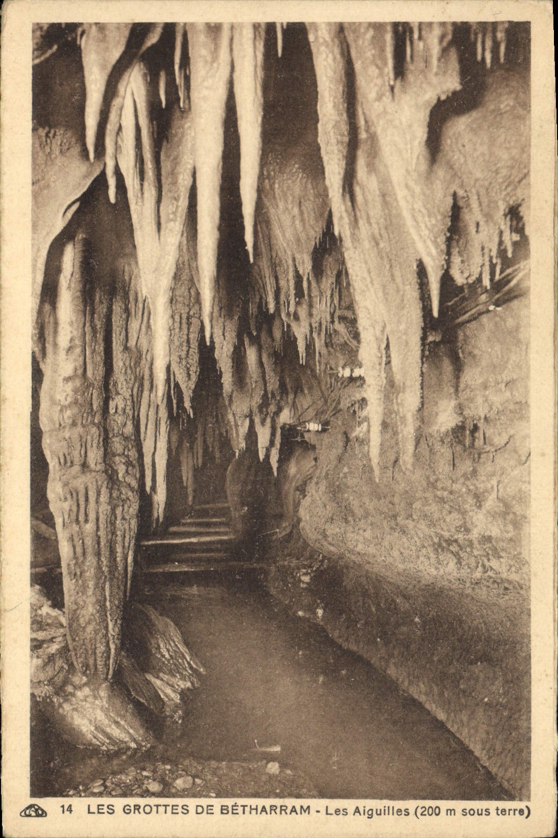 CPA Les Grottes De Betharram Les Aiguilles